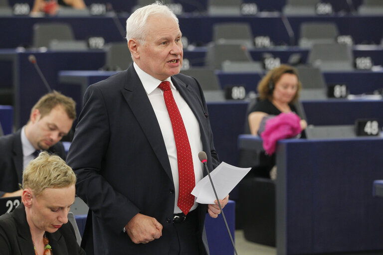 MEPs during plenary session in Strasbourg, week 39