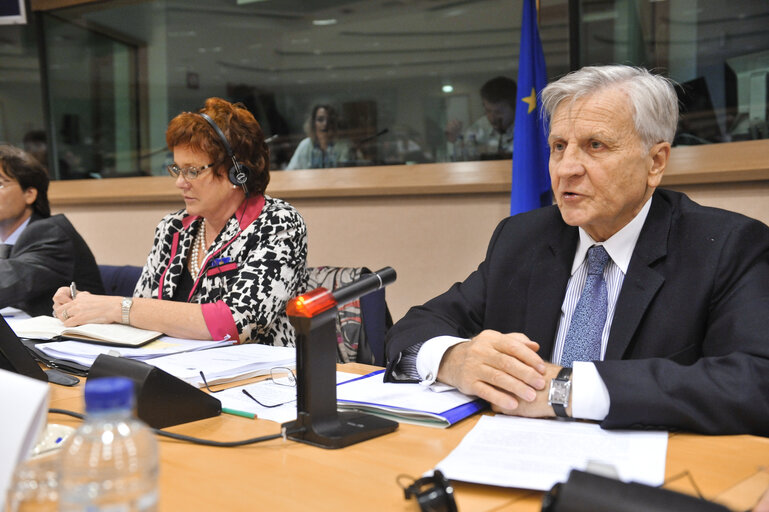 Fotó 5: Public Hearing of the ECON Committee with the President of the European Systemic Risk Board ESRB.