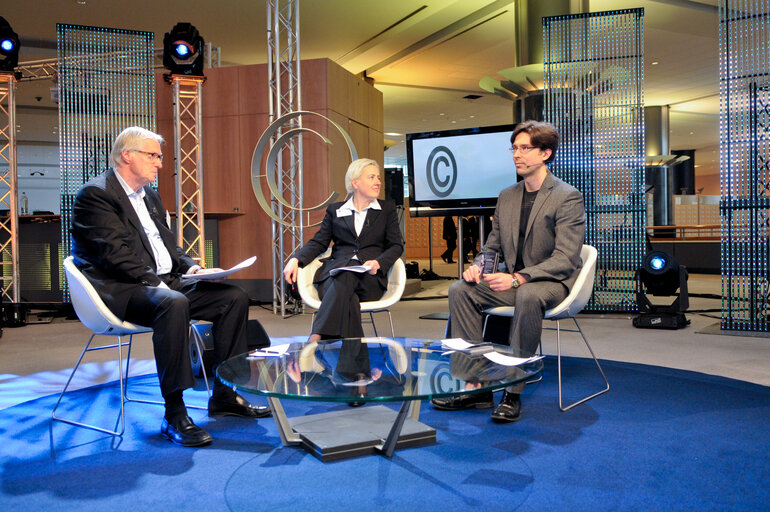 EBU studio TV, Audiovisual service PE.