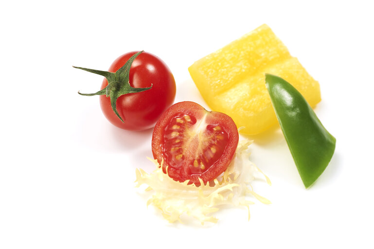 Fotografija 8: vegetable, food, pepper, tomato, salad