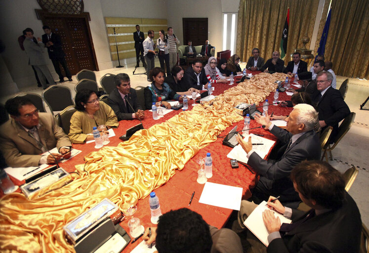 Fotografie 4: Official visit to Libya - EP President meets with members of the civil society.