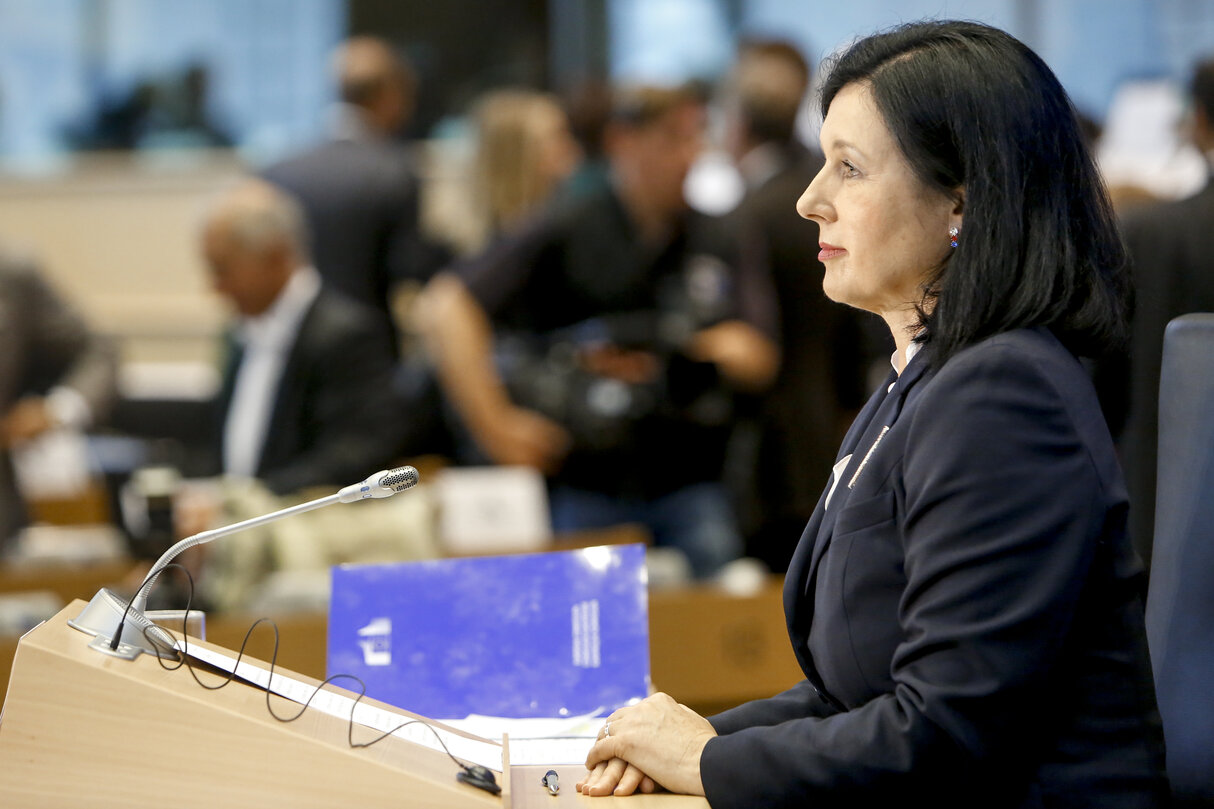 Hearing of Věra JOUROVÁ, Vice President-designate, Values and Transparency- Opening speech