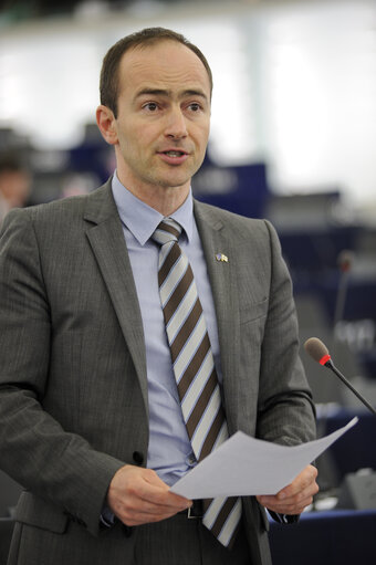 Fotografija 1: Plenary session week 23 - Application of Schengen acquis in Bulgaria and Romania