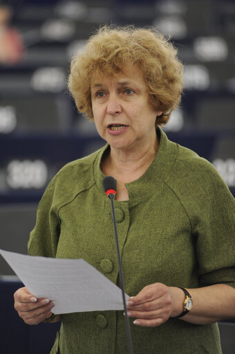 Fotografija 12: Plenary session week 23 - Application of Schengen acquis in Bulgaria and Romania