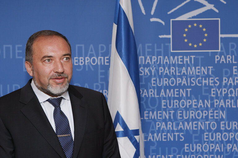 Foto 3: Visit of the Israeli Minister of Foreign Affairs to the EP.