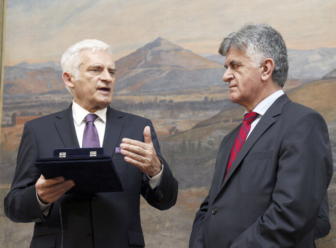 Members of the European Parliament make a visit in Shanghai, China