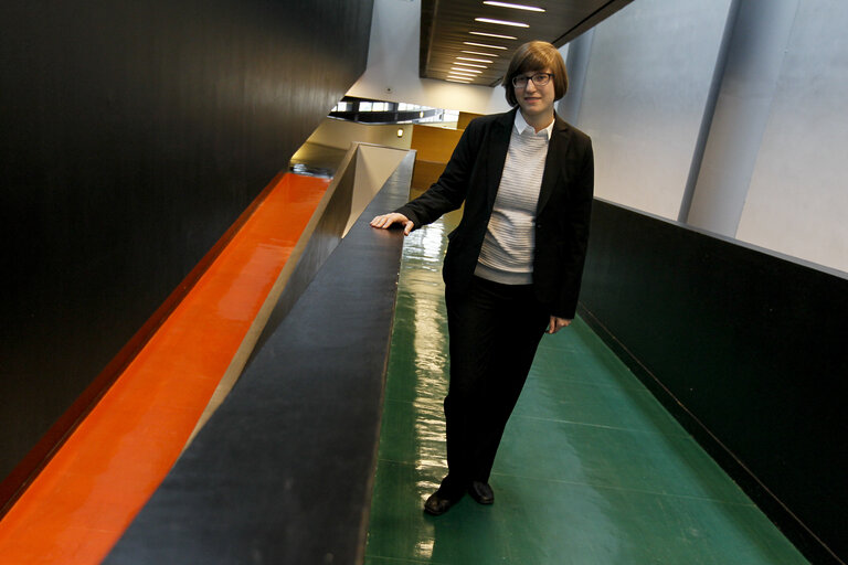 Fotografia 4: Julia REDA in European Parliament in Strasbourg