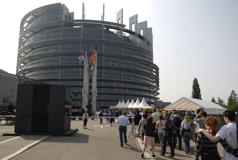 Foto 37: Open days of the European Parliament in Strasbourg