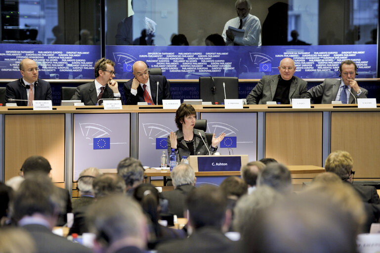 Hearing of Catherine Ashton, High Representative-designate for foreign policy. AFET- Audition de Catherine ASHTON, Haute représentante de l'Union pour les affaires étrangères et Vice-présidente désignée de la Commission.