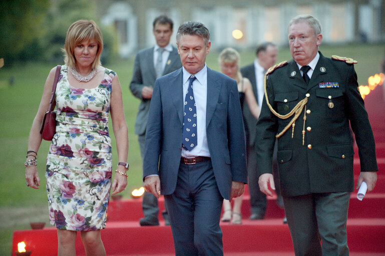 Foto 10: Opening ceremony of the Belgian Presidency of the EU hosted by His Majesty Albert II, King of Belgium Chateau de Laeken - Brussels