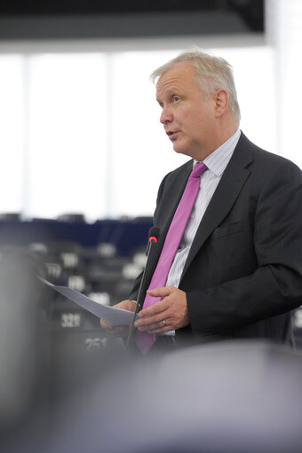 Fotografi 13: Plenary session week 51 2014 in Strasbourg - Georgia