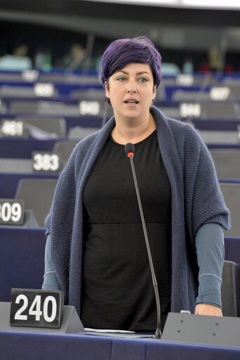 Fotografie 33: Plenary session week 51 2014 in Strasbourg - Joint debate - Budgets 2014 and 2015