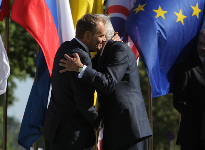 Fotografia 3: Poland marks the 70th anniversary of the outbreak of World War II by holding a ceremony