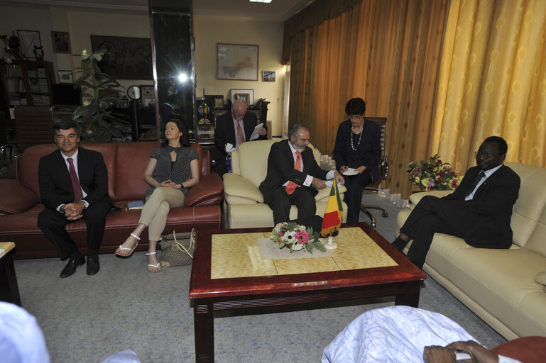 LIBE Commission members are received at the National Assembly of Mali in Bamako