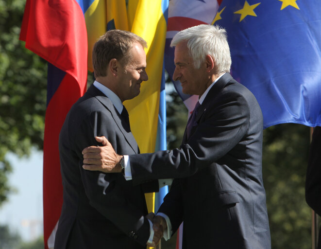 Fotografia 2: Poland marks the 70th anniversary of the outbreak of World War II by holding a ceremony