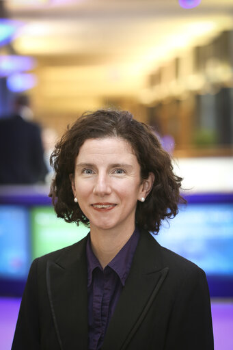 Suriet 13: MEP Anneliese DODDS at the European Parliament in Brussels