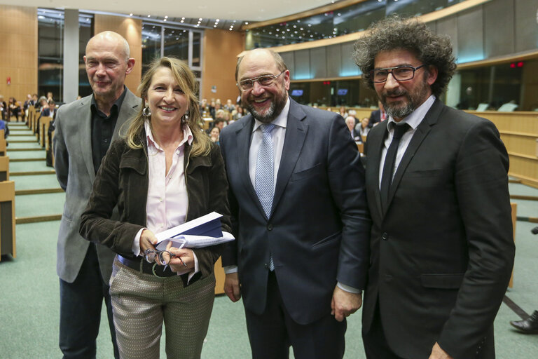 Photo 12 : Awarding of the European Book Prize