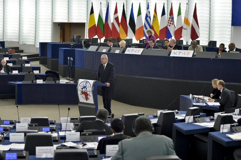 28th ACP-EU Joint Parliamentary assembly in Strasbourg  Sitting ' The social and economic consequences of malnutrition in ACP countries '  Statement of Commissioner in charge of international cooperation and development