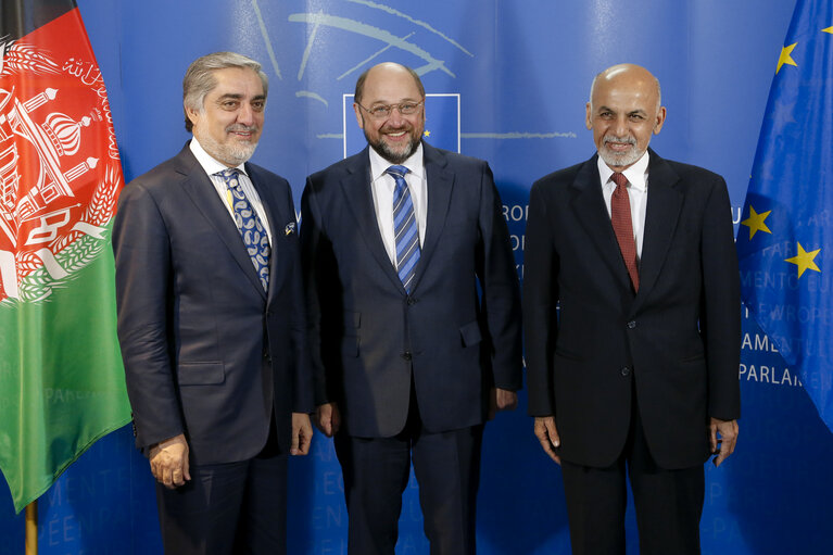 Billede 3: President Martin SCHULZ - EP President meets with Mohammad Ashraf GHANI, President of Afghanistan