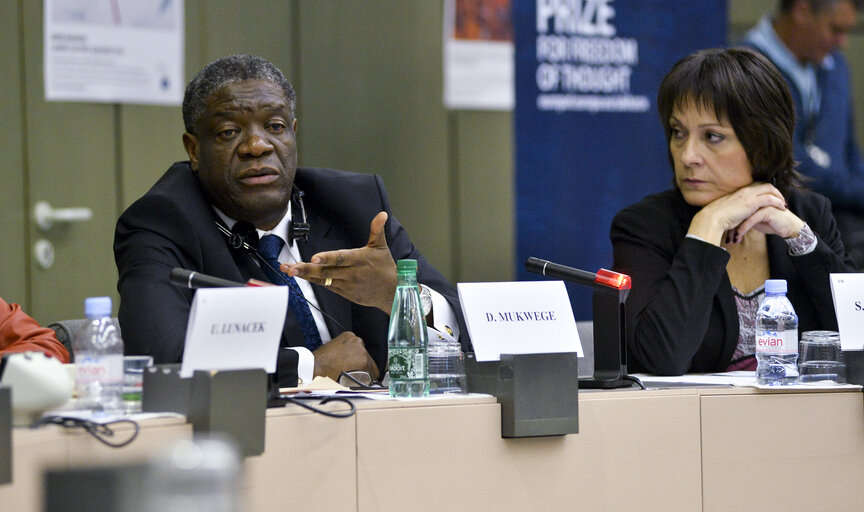 Foto 11: Seminar for journalists.  Sakharov prize for freedom of thought.