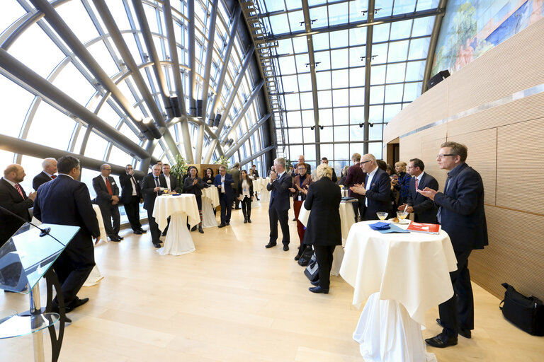 Fotografie 18: EP President meets with German MEPs and vice chancellor of Germany