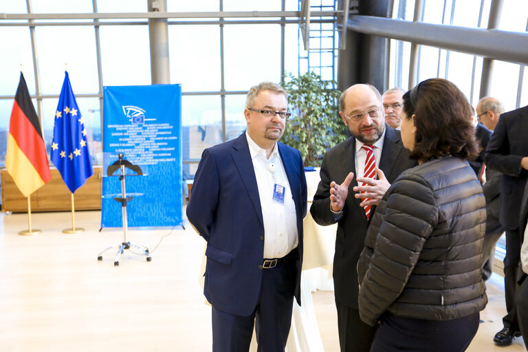 EP President meets with German MEPs and vice chancellor of Germany