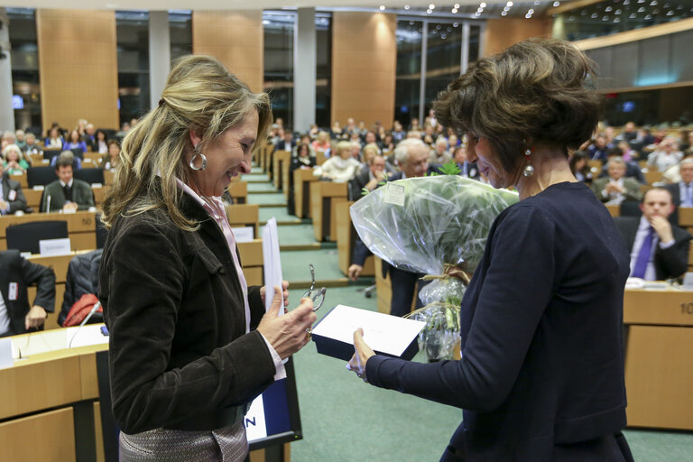 Fotogrāfija 14: Awarding of the European Book Prize