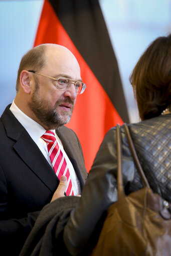 Fotografia 7: EP President meets with German MEPs and vice chancellor of Germany