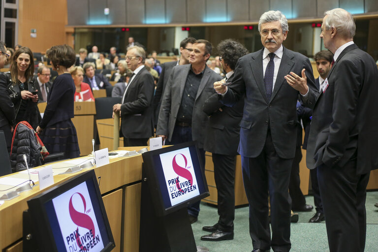 Photo 44 : Awarding of the European Book Prize