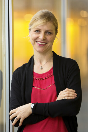 Nuotrauka 7: MEP Alessia MOSCA at the European Parliament in Brussels