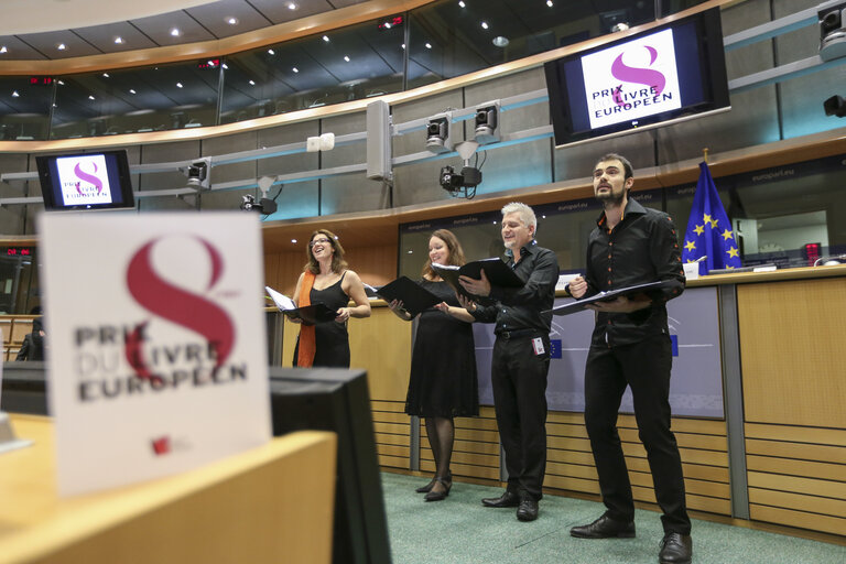 Billede 37: Awarding of the European Book Prize