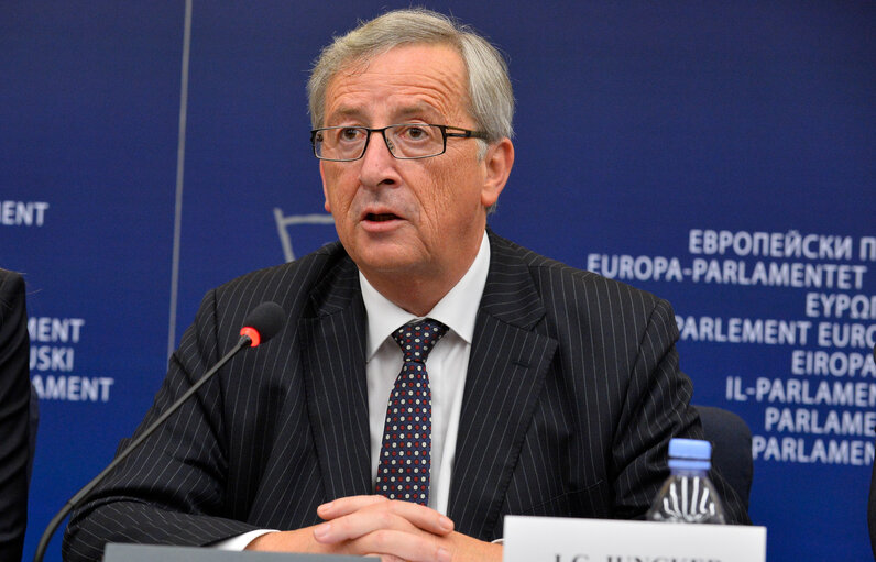 Fotagrafa 15: Press conference to announce the new President of the European Commission