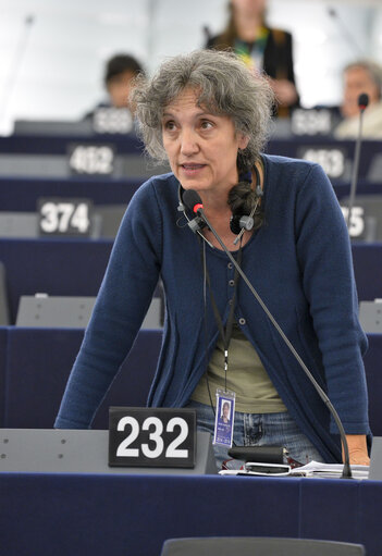 Nuotrauka 3: Plenary session week 29-2014 - Strasbourg - One-minute speeches