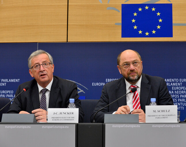 Press conference to announce the new President of the European Commission