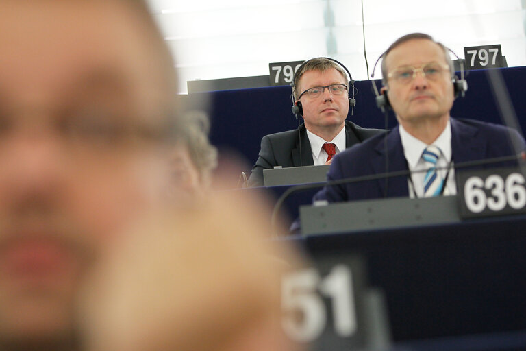 Foto 15: MEP Joachim SCHUSTER in the Strasbourg building