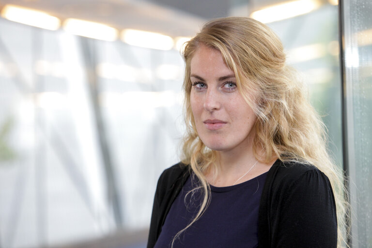 Fotografija 20: MEP Vicky MAEIJER at the European Parliament in Brussels