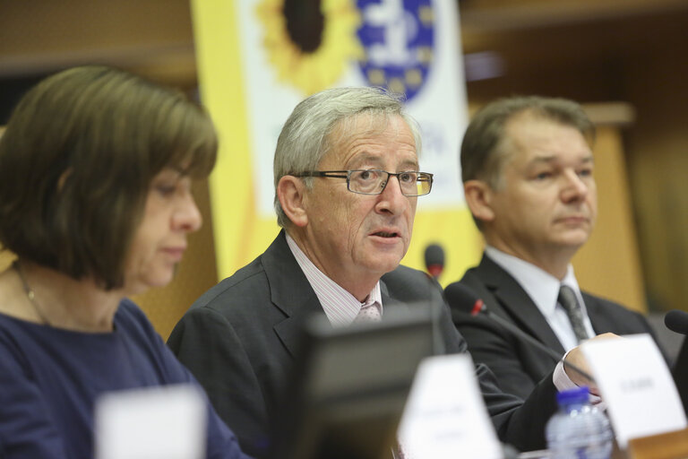 Fotografie 5: President-designate of the European Commission meets with Greens/EFA group