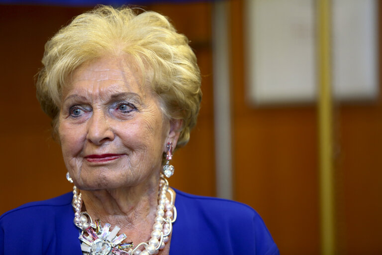 Inauguration of Astrid LULLING Lounge