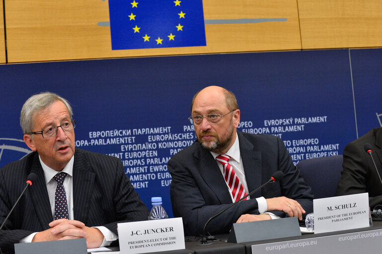 Fotografija 13: Press conference to announce the new President of the European Commission