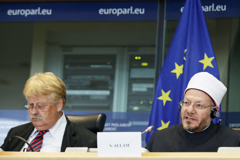 Fotografija 8: AFET Committee meeting with the Grand Mufti of Egypt