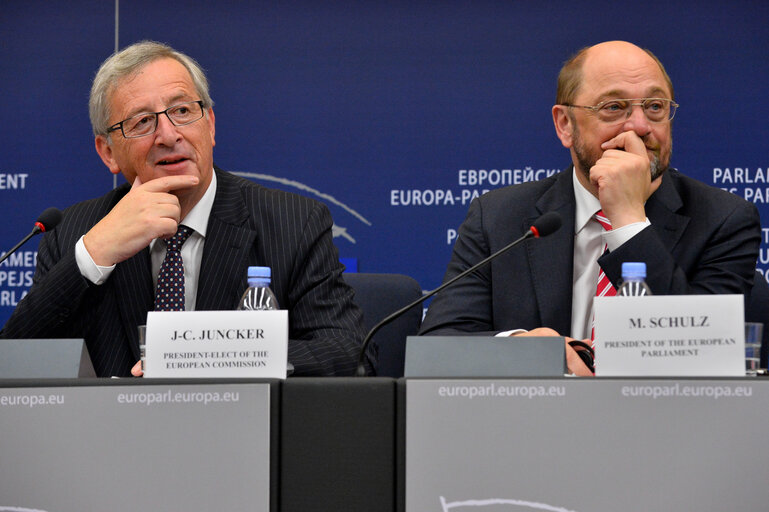 Fotografija 6: Press conference to announce the new President of the European Commission