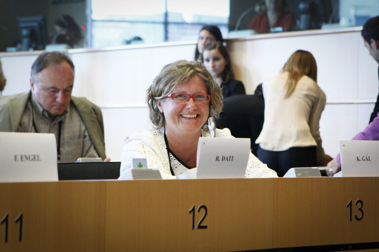 Fotografia 14: Constitutive LIBE committee meeting - Election of chairs and vice-chairs