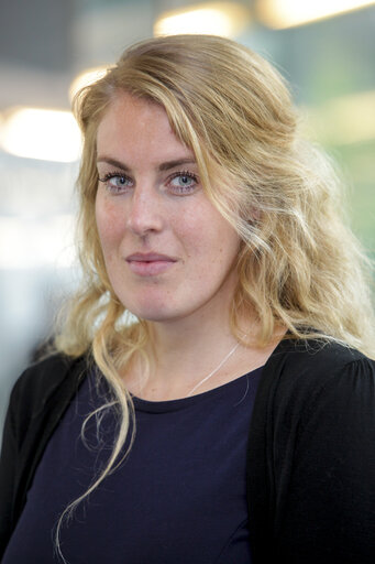 MEP Vicky MAEIJER at the European Parliament in Brussels