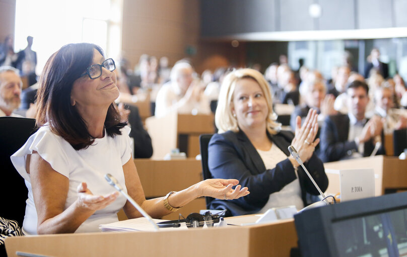 Foto 10: Constitutive ITRE committee meeting - Election of chairs and vice-chairs