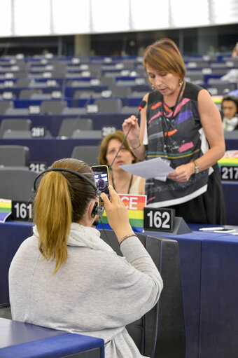 Fotagrafa 10: Plenary session week 29-2014 - Strasbourg - Explanations of votes