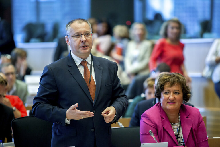 Fotografie 8: President-designate of the European Commission meets with S&D group