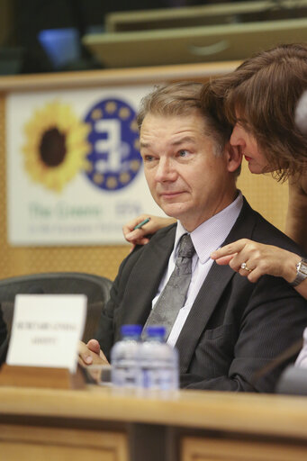 Fotografie 13: President-designate of the European Commission meets with Greens/EFA group