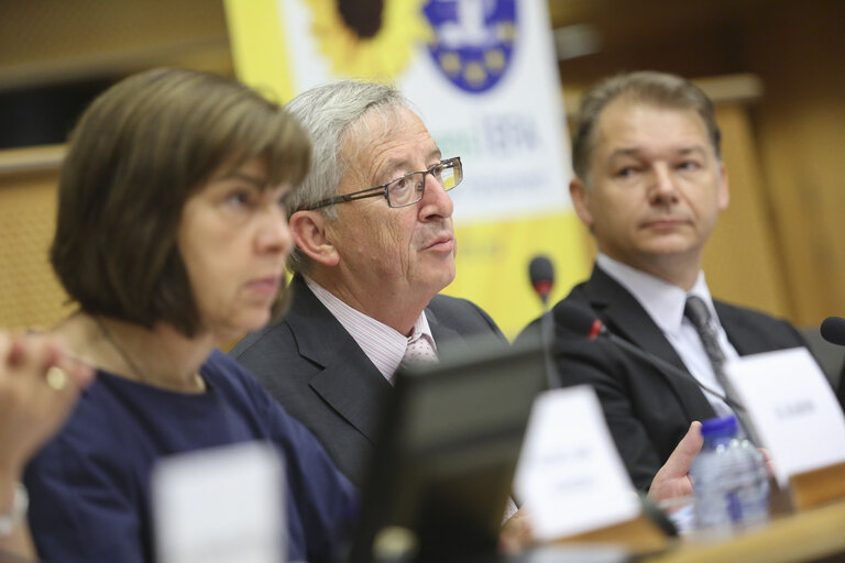 Fotografie 7: President-designate of the European Commission meets with Greens/EFA group
