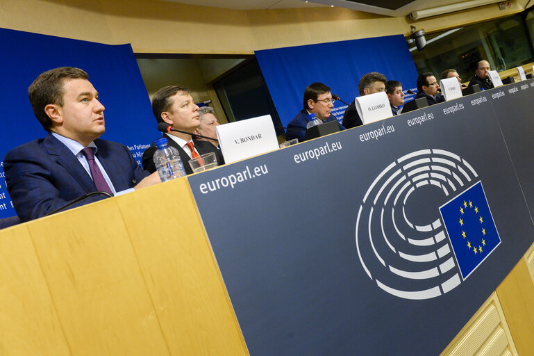 Press conference on the Ukraine Week at the European Parliament