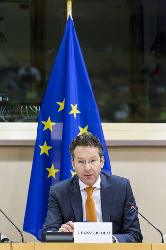 Photo 12: ECON Committee meeting in the Presence of the Dutch Minister for Finance